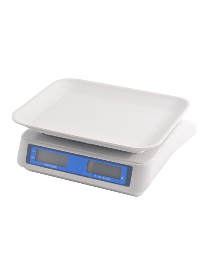 Commercial digital electronic scale for automatic counting - 30 kg capacity, 1 gram accuracy - dual LCD display for shops and homes. - Image 5
